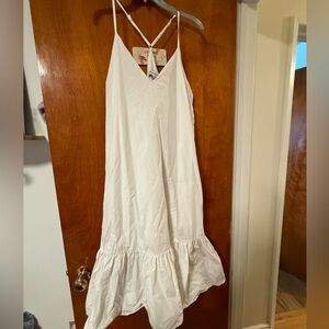 Kelly Rowland x JustFab Strappy Tiered Dress